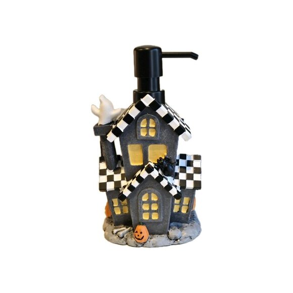 New Spooky Ghost Haunted House Halloween Soap Dispenser Spooky Decoration - Picture 4 of 4